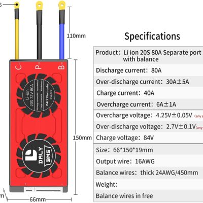 Daly 13S 60A BMS