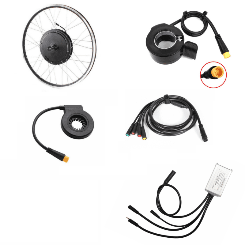 36V 500W Arka Motor Elektrikli Bisiklet Kiti