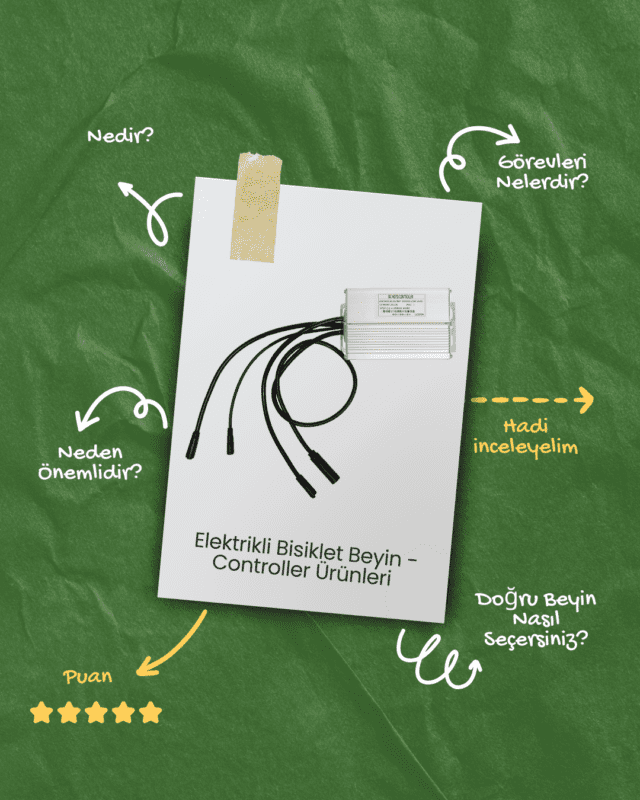 Elektrikli Bisiklet Beyin - Controller Ürünleri