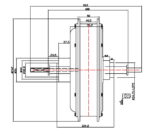 Fat Bike 36 Volt 500 Watt 190 MM Hub Motor Su Geçirmez