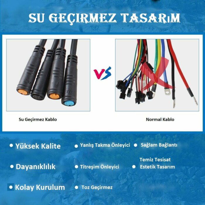 48V 500W Elektrikli Bisiklet Donusum Kiti3