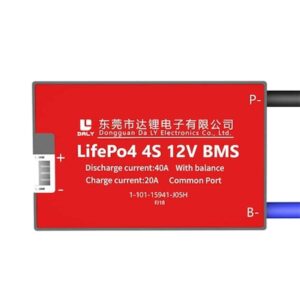 Daly Lifepo4 12s 40a Kontaklı BMS – 36v 1 Daly Lifepo4 12s 40a Kontaklı BMS