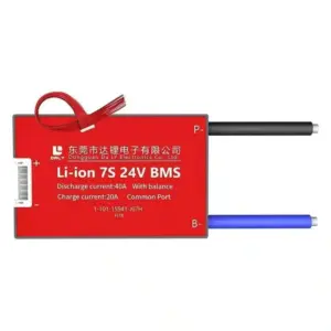 Daly Lifepo4 7s 40a Kontaklı BMS – 24v 1 Daly Lifepo4 7s 40a Kontaklı BMS