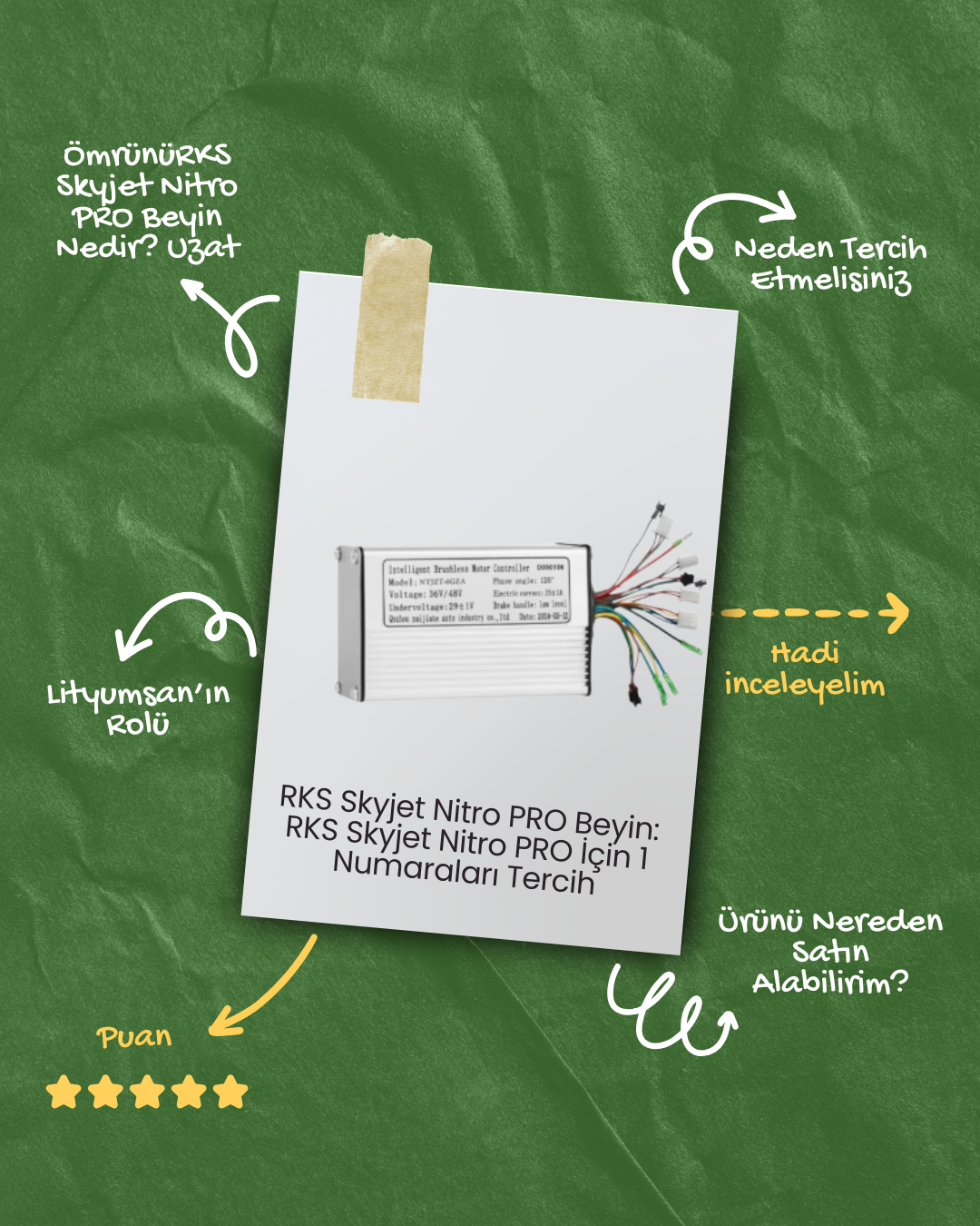 RKS Skyjet Nitro PRO Beyin RKS Skyjet Nitro PRO Icin 1 Numaralari Tercih