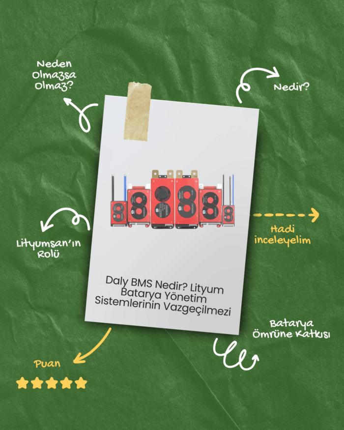 Daly BMS Nedir Lityum Batarya Yonetim Sistemlerinin Vazgecilmezi